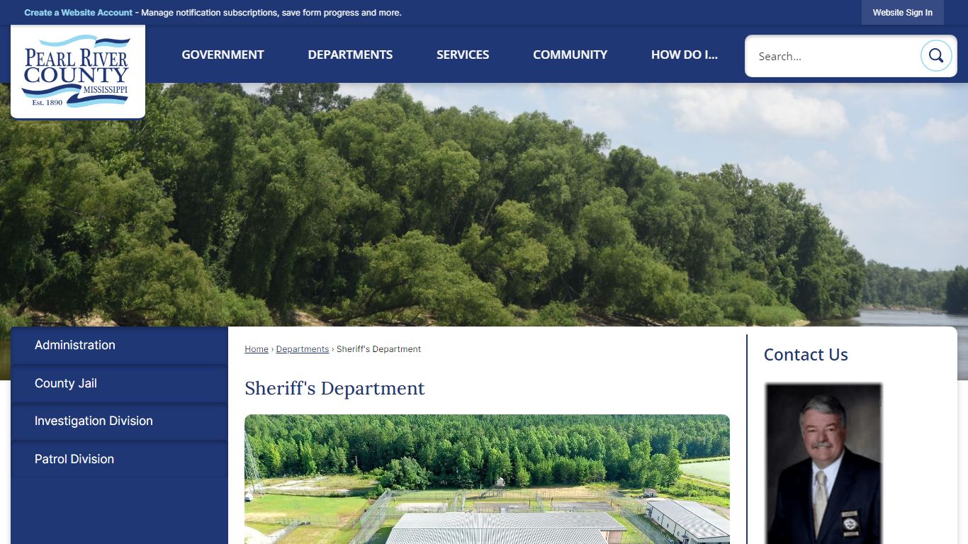 Sheriff's Department | Pearl River County, MS